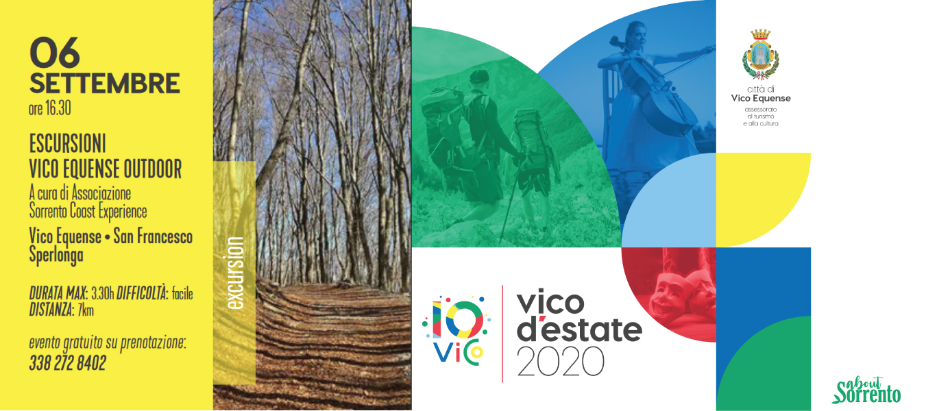 Vico de'Estate 2020 Escursioni Vico Equense outdoor